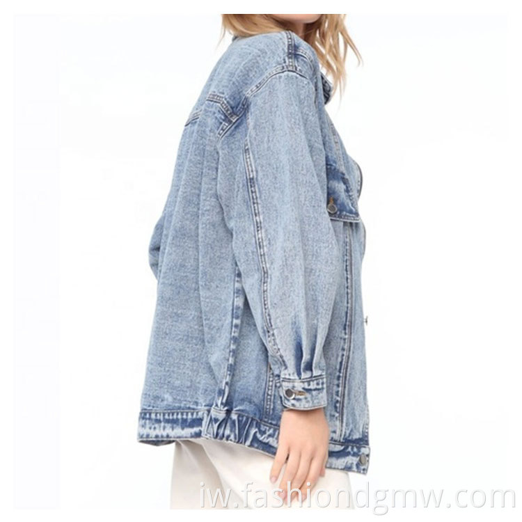 מעילי ג'ינס נחמה לגברות Comfort Denim Jackets For Ladies